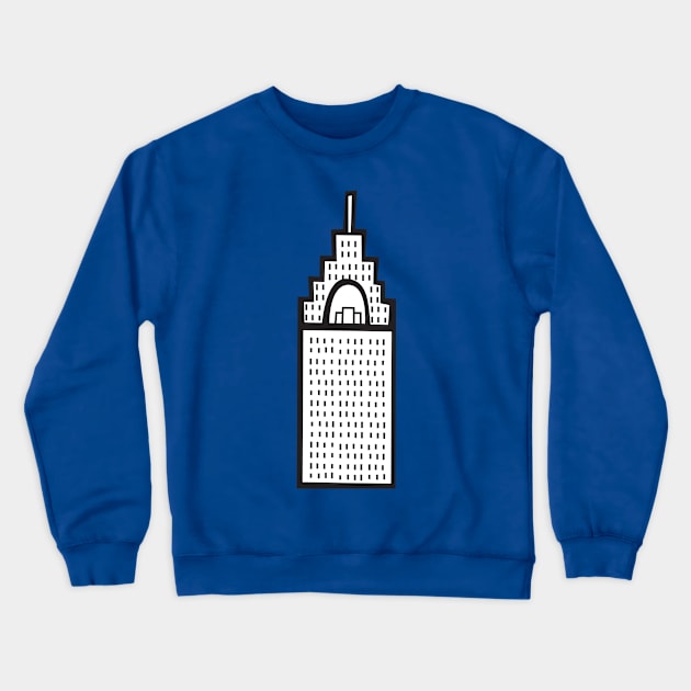 BUILDING Crewneck Sweatshirt by SOMEWHEREbyTfM